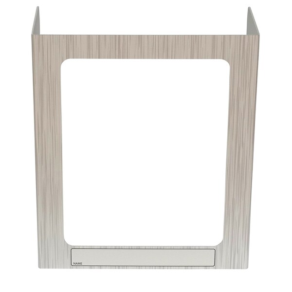 Personal Desk Shield Guard White Linen Theme 3Windows 23.5